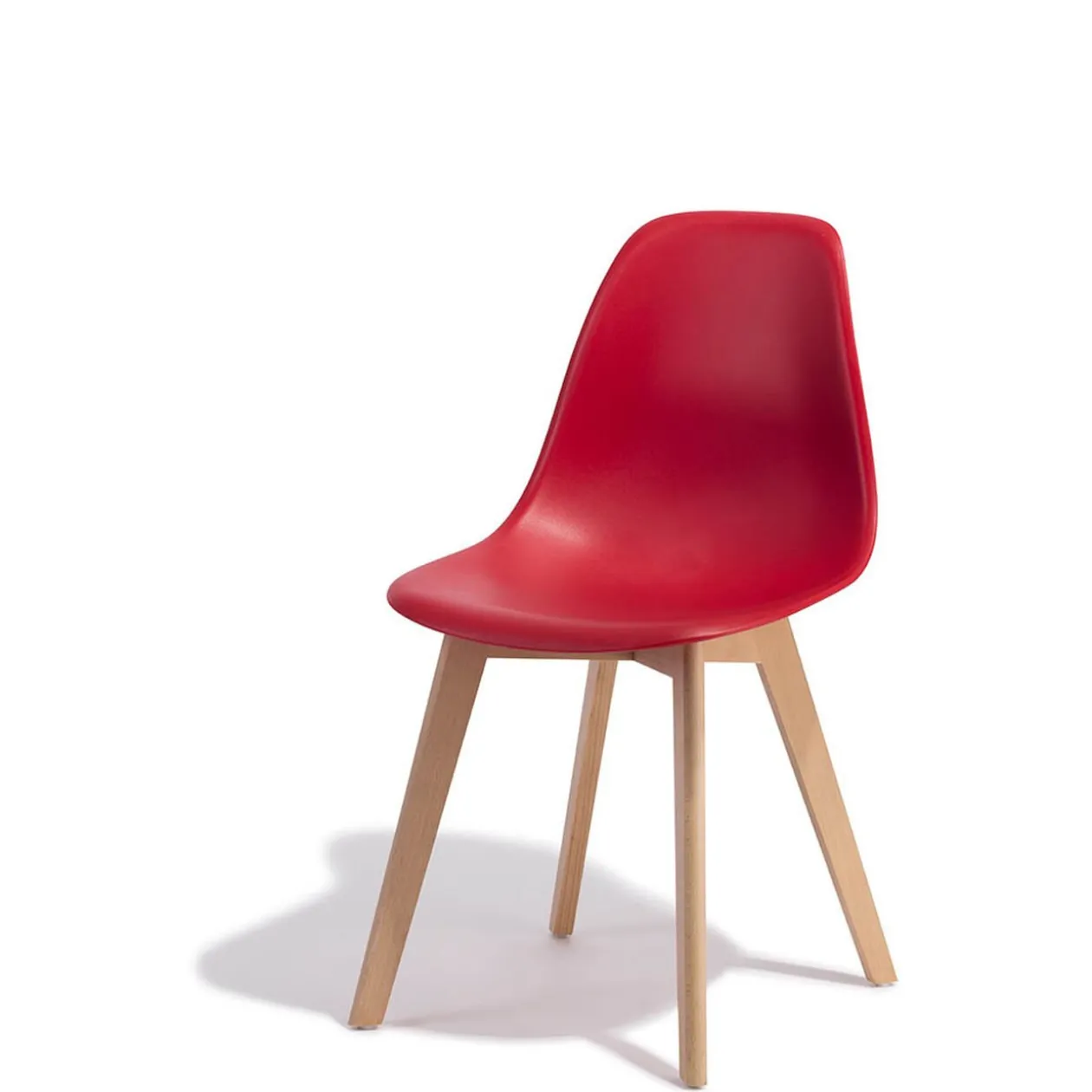 Chaise Chloé rouge x 2