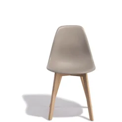 Chaise Chloé taupe x 2