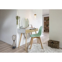 Chaise Chloé vert d’eau x 2