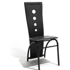Chaise design noire