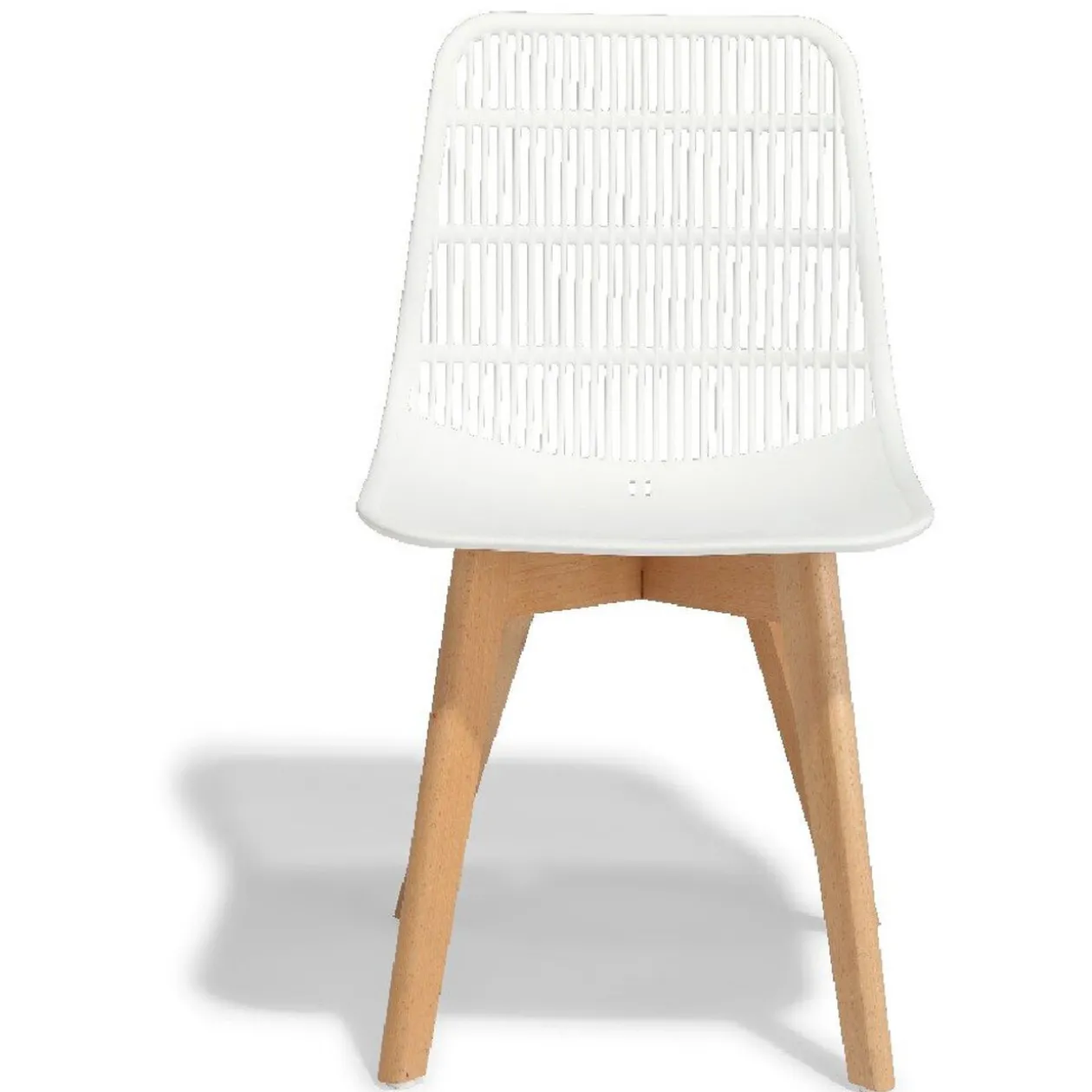 Chaise Dona blanche x2