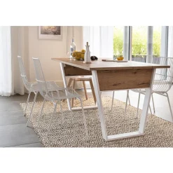 Chaise Dona blanche x2