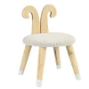 Chaise enfant avec dossier design bouquetin