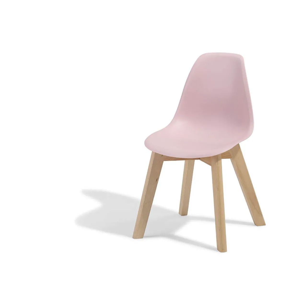 Chaise enfant Kiddoz rose x 2