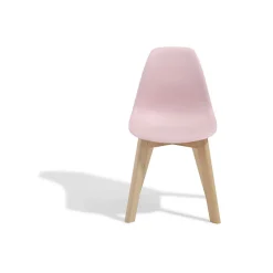 Chaise enfant Kiddoz rose x 2
