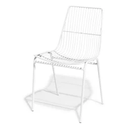 Chaise Eole blanche x2