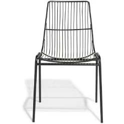 Chaise Eole noire x2