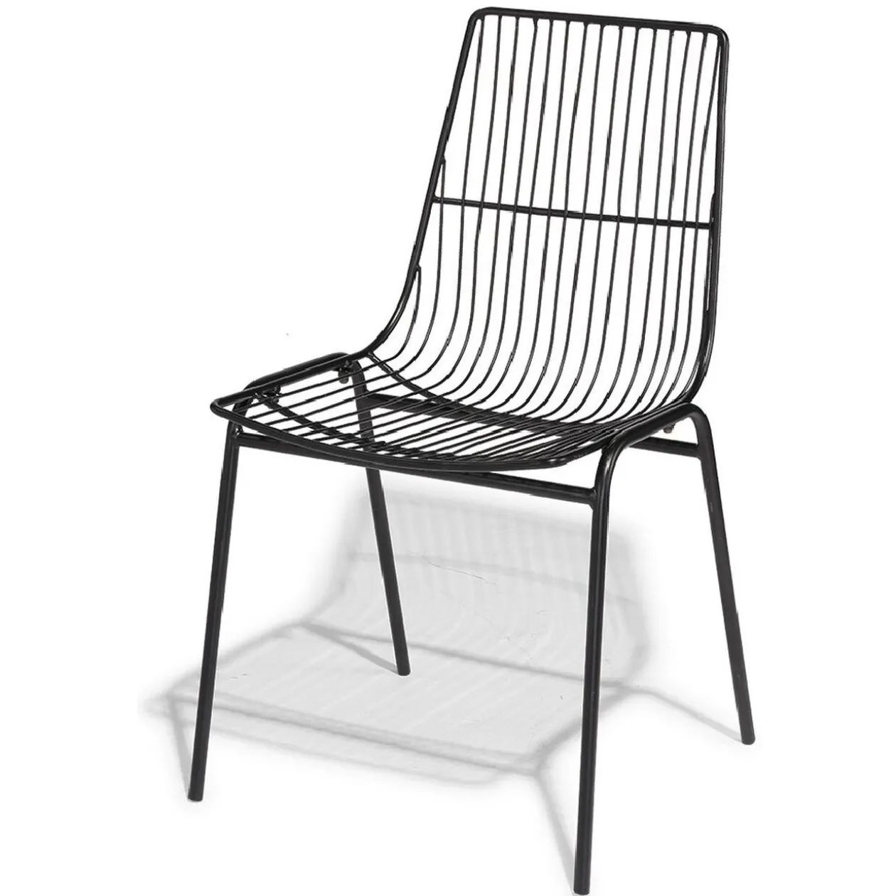 Chaise Eole noire x2