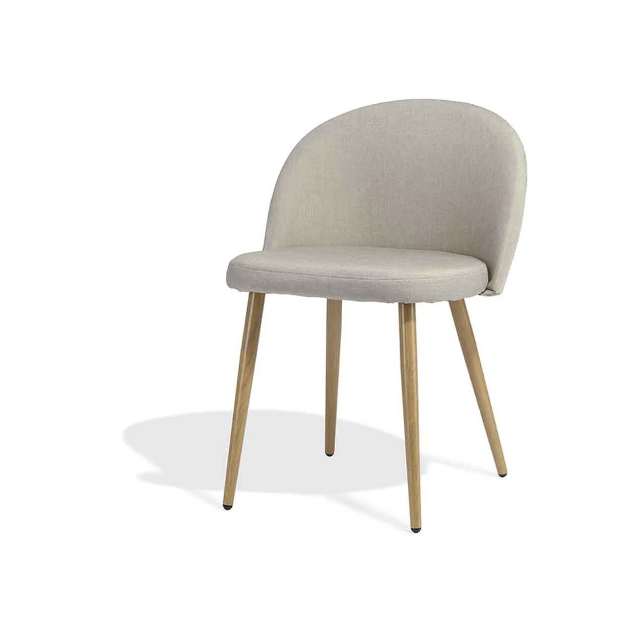 Chaise Gaëlle gris clair x 2