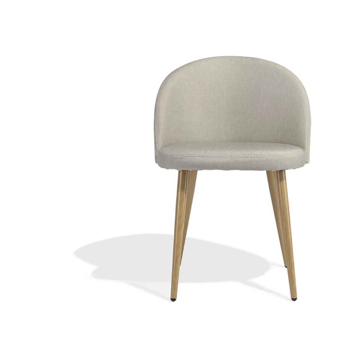 Chaise Gaëlle gris clair x 2