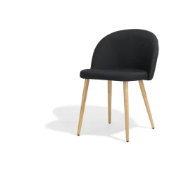 Chaise Gaëlle noire x 2