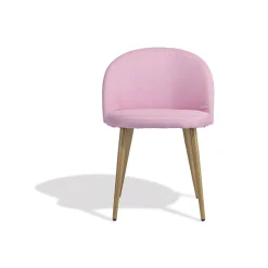 Chaise Gaëlle rose x 2