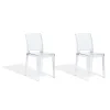 Chaise Lisa transparente x 2