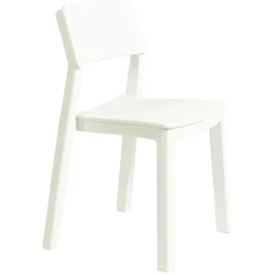 Chaise Luccia plastique blanc