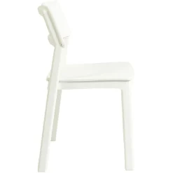 Chaise Luccia plastique blanc