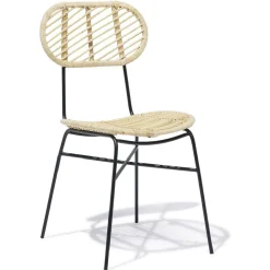 Chaise Malang rotin naturel