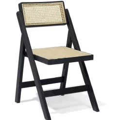 Chaise Mya pliable noir