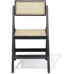 Chaise Mya pliable noir