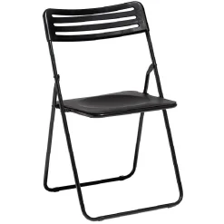 Chaise pliante Simply noir