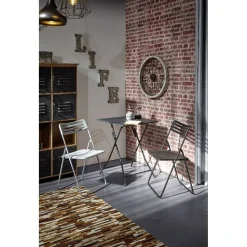 Chaise pliante Simply noir