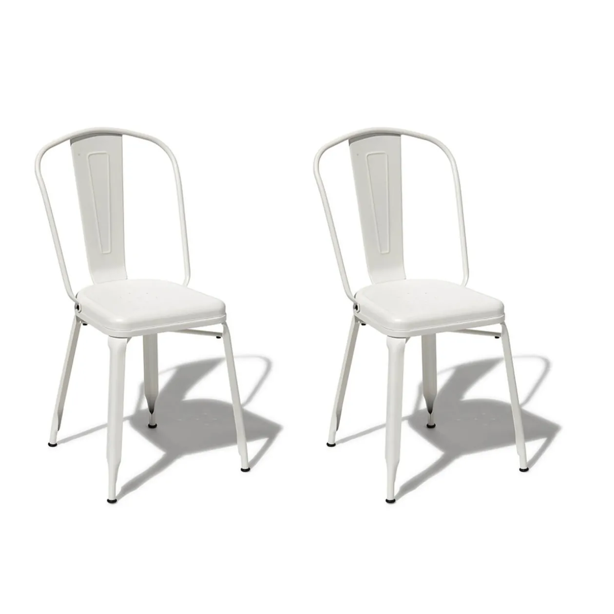 Chaise Timothy blanche x 2