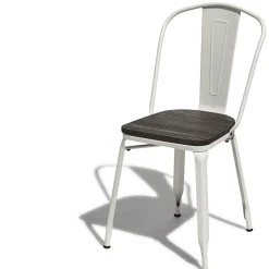 Chaise Timothy blanche x 2