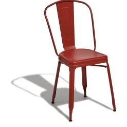 Chaise Timothy rouge x 2