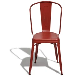 Chaise Timothy rouge x 2