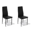 Chaises Jimmy noire x 2