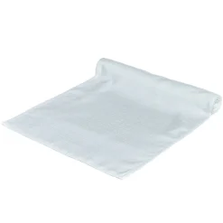 Chemin de table à paillettes argenté