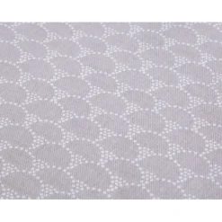 Chemin de table blanc et argenté