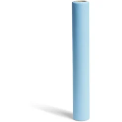 Chemin de table bleu clair effet tissu papier voie sèche 4,8 m