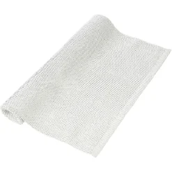 Chemin de table coton blanc brillant