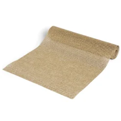 Chemin de table en jute doré 3m