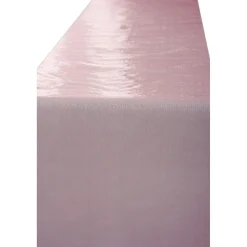 Chemin de table en nylon organza rouge