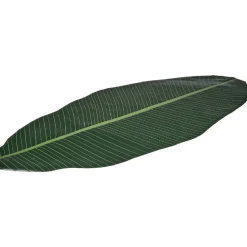 Chemin de table feuille verte