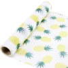 Chemin de table imprimé ananas 28x400 cm