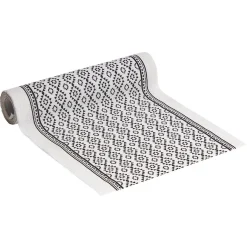 Chemin table effet lin en coton