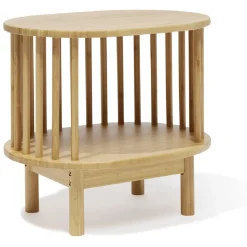 Chevet Gaïa bambou naturel - L46xP35xH41,5 cm