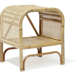 Chevet Malang rotin naturel - L40xP35xH45 cm