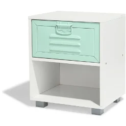 Chevet Noé blanc et vert d’eau