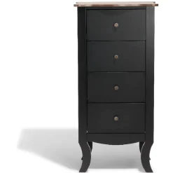 Chiffonnier Birmingham noir et miel