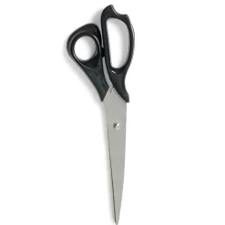 Ciseaux de cuisine en inox avec poignée plastique blanc ou noir