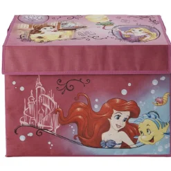 Coffre jouet pliant Princesses Disney