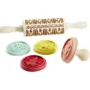 Coffret rouleau à pâtisserie à motif Noël