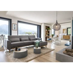 Commode Boston blanche et bois clair