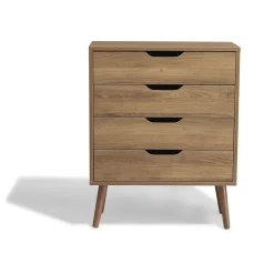 Commode Ellie naturelle 4 tiroirs