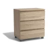 Commode Utah naturelle 3 tiroirs