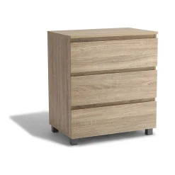 Commode Utah naturelle 3 tiroirs