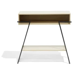 Console coiffeuse Denver 1 niche 1 étagère 83,1x32,7xH80cm